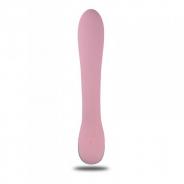 Vibratore vaginale stimolatore per punto G fallo dildo vibrante in silicone rosa pink