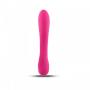 Vibratore rabbit con stimolatore per clitoride dildo fallo vibrante doppio pnk design