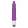 Vibratore in silicone realistico vaginale anale dildo fallo vibrante in silicone unicorn vibe purple