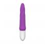 Vibratore in silicone realistico vaginale anale dildo fallo vibrante in silicone unicorn vibe purple