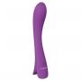 Vibratore ricaricabile vaginale in silicone massaggiatore stimolatore fallo dildo vibrante plot clit purple