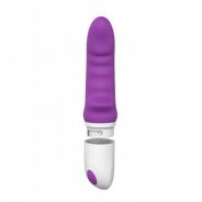 Dildo vibrante fallo vaginale realistico per punto G sex toys impermeabile per donna purple