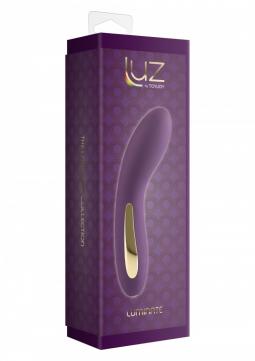 Vibratore vaginale stimolatore per punto G dildo fallo ricaricabile impermeabile sex toys purple