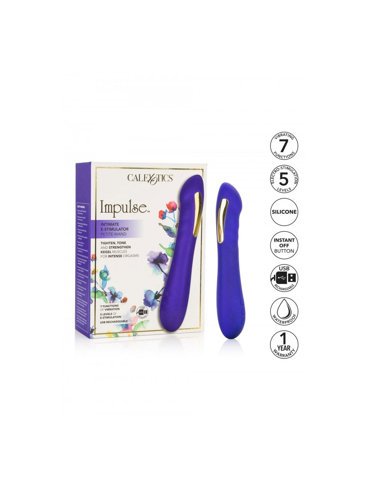 Vibratore vaginale anale stimolatore clitoride con scarica elettrica dildo fallo vibrante in silicone