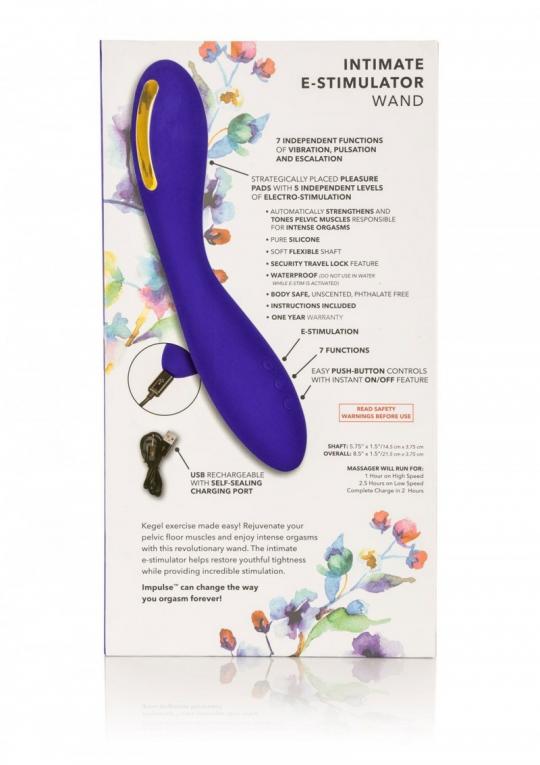 Vibratore stimolatore vaginale anale dildo fallo in silicone vibrante con scarica elettrica  impulse