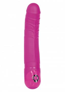 Vibratore realistico vaginale dildo fallo vibrante rosa bendie sex toys