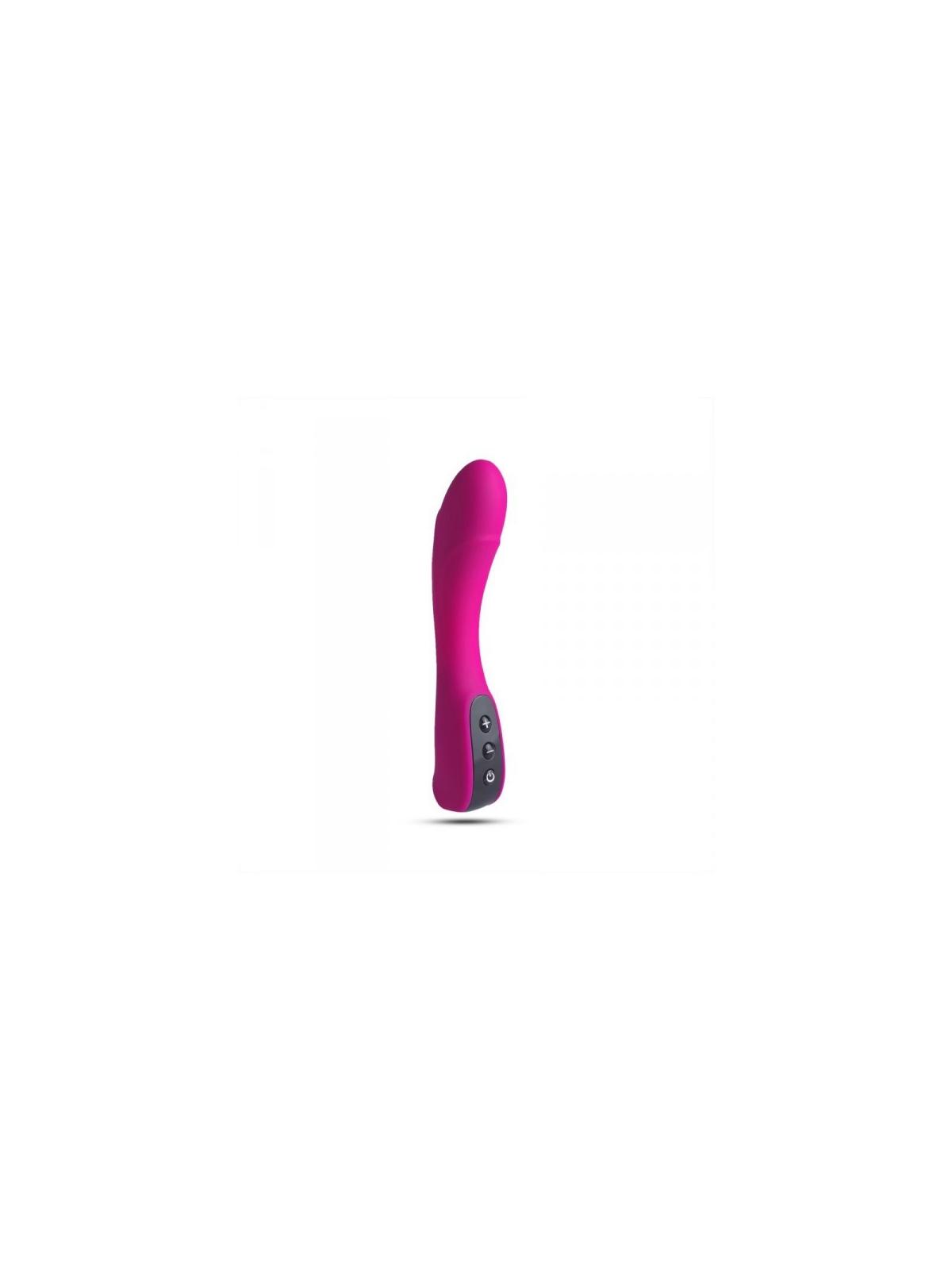 Vibratore vaginale dildo stimolatore fallo vibrante ricaricabile in silicone rosa