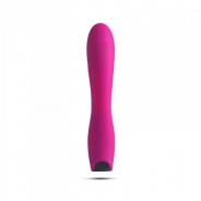 Vibratore vaginale dildo stimolatore fallo vibrante ricaricabile in silicone rosa