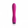 Vibratore vaginale dildo stimolatore fallo vibrante ricaricabile in silicone rosa