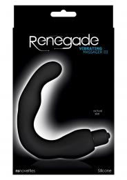 Vibratore anale per punto P stimolatore prostata renegade massager black