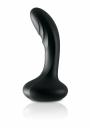 Vibratore stimolatore anale per prostata uomo dildo fallo vibrante nero in silicone