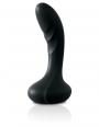 Vibratore stimolatore anale per prostata uomo dildo fallo vibrante nero in silicone