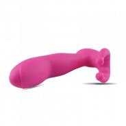 vibratore stimolatore punto G e clitoride dildo vaginale vibrante in silicone lowe easy