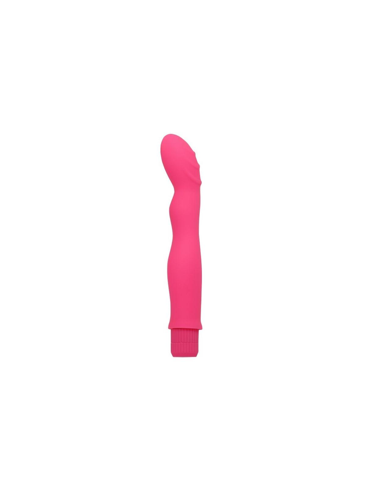 stimolatore per punto G Vibratore vaginale dildo fallo vibrante rosa per donna