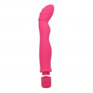 stimolatore per punto G Vibratore vaginale dildo fallo vibrante rosa per donna