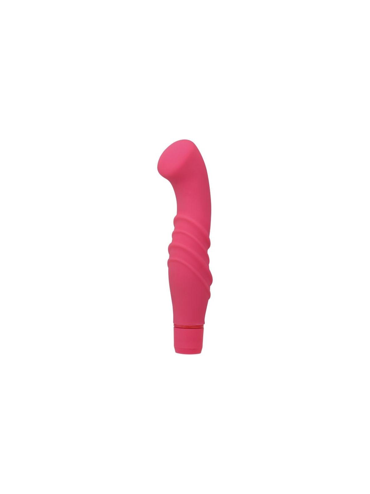 Vibratore impermeabile dildo rosa vaginale in silicone fallo vibrante per punto G 