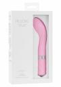 Vibratore per punto g stimolatore vaginale in silicone rosa fallo vibrante crystal