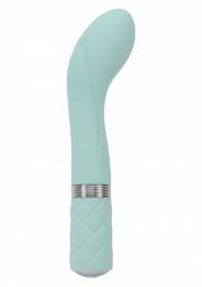 Vibratore per punto g stimolatore vaginale in silicone Blu fallo vibrante crystal