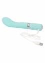 Vibratore per punto g stimolatore vaginale in silicone Blu fallo vibrante crystal