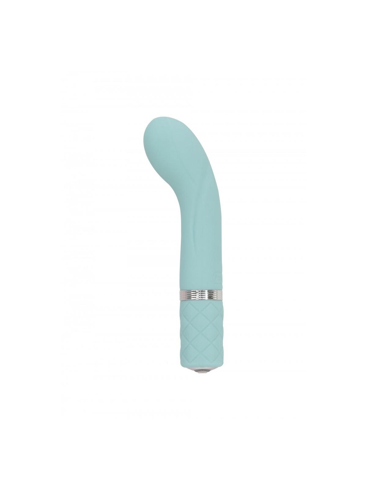 Vibratore mini per punto G stimolatore vaginale ricaricabile in silicone blu g spot