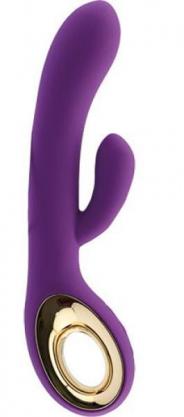 Vibratore vaginale doppio rabbit dildo vibrante con stimolatore vaginale in silicone impermeabile