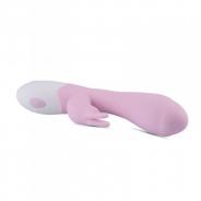 Vibratore vaginale rabbit doppio stimolatore clitoride realistico ricaricabile in silicone rosa