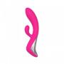 Vibratore doppio rabbit stimolatore vaginale clitoride dildo fallo vibrante vaginale charm pink