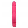 Vibratore rabbit doppio dildo vibrante con stimolatore per clitoride fallo rosa