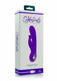 Vibratore rabbit in silicone dildo fallo doppio stimolatore clitoride vibrante sex toy