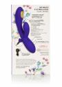 Vibratore rabbit ricaricabile dildo doppio fallo vibrante impermeabile con stimolatore clitoride