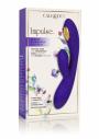 Vibratore rabbit ricaricabile dildo doppio fallo vibrante impermeabile con stimolatore clitoride