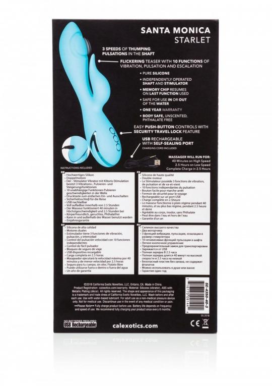 Vibratore rabbit vaginale doppio in silicone dildo fallo vibrante con stimolatore clitoride