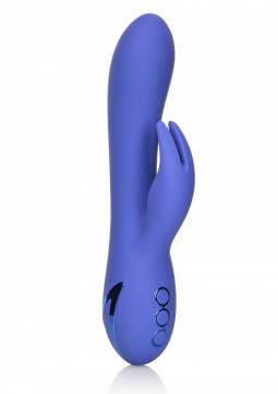 Vibratore rabbit realistico vaginale con stimolatore clitoride in silicone  fallo vibrante