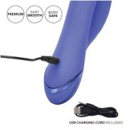 Vibratore rabbit realistico vaginale con stimolatore clitoride in silicone  fallo vibrante