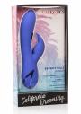 Vibratore rabbit realistico vaginale con stimolatore clitoride in silicone  fallo vibrante