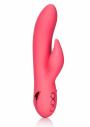 Vibratore vaginale doppio con stimolatore clitoride in silicone fallo ricaricabile vibrante