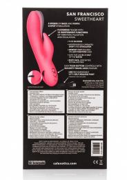 Vibratore vaginale doppio con stimolatore clitoride in silicone fallo ricaricabile vibrante