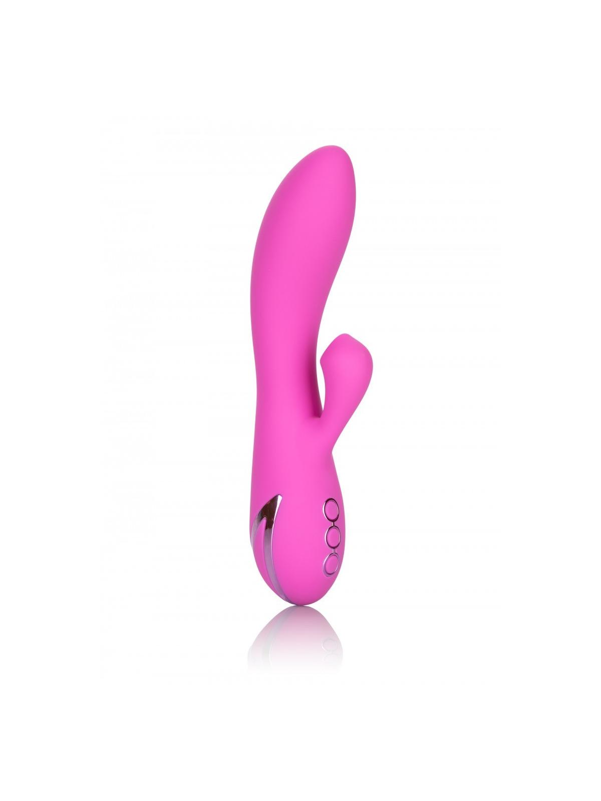 Vibratore rabbit vaginale doppio stimolatore succhia vagina clitoride realistico