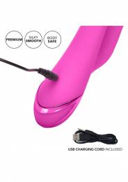 Vibratore rabbit vaginale doppio stimolatore succhia vagina clitoride realistico