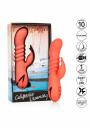 Vibratore vaginale realistico rabbit fallo dildo vibrante ricaricabile in silicone