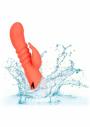 Vibratore vaginale realistico rabbit fallo dildo vibrante ricaricabile in silicone