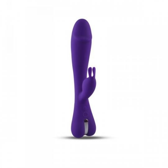 Vibratore rabbit vaginale fallo vibrante doppio in silicone stimolatore clitoride