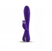 Vibratore rabbit vaginale fallo vibrante doppio in silicone stimolatore clitoride