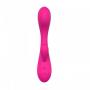 Vibratore rabbit doppio dildo vibrante ricaricabile fallo realistico con stimolatore clitoride