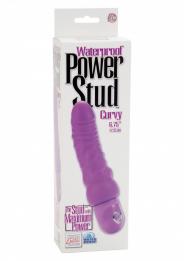 Vibratore vaginale realistico impermeabile pene finto power stud curvy