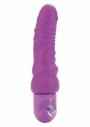 Vibratore vaginale realistico impermeabile pene finto power stud curvy