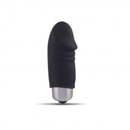 Vibratore realistico in silicone stimolatore vaginale dildo mini finger fan anale