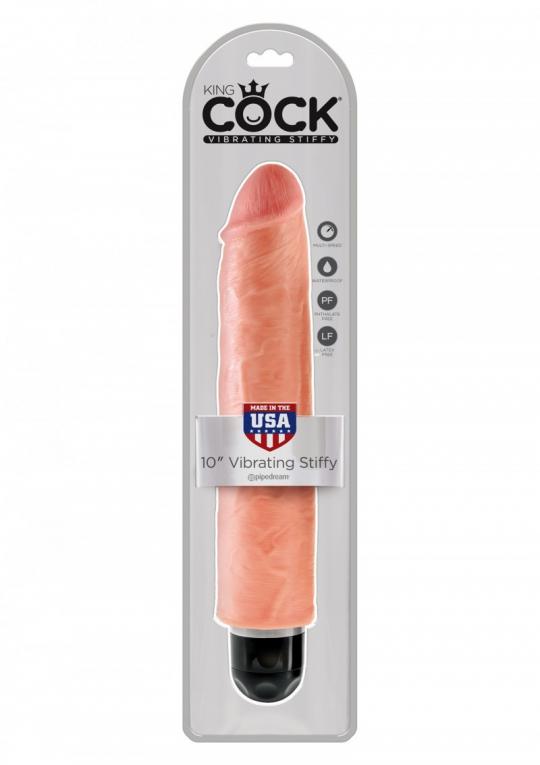 Vibratore realistico maxi grande big king cock dildo fallo anale vaginale impermeabile 10 flesh