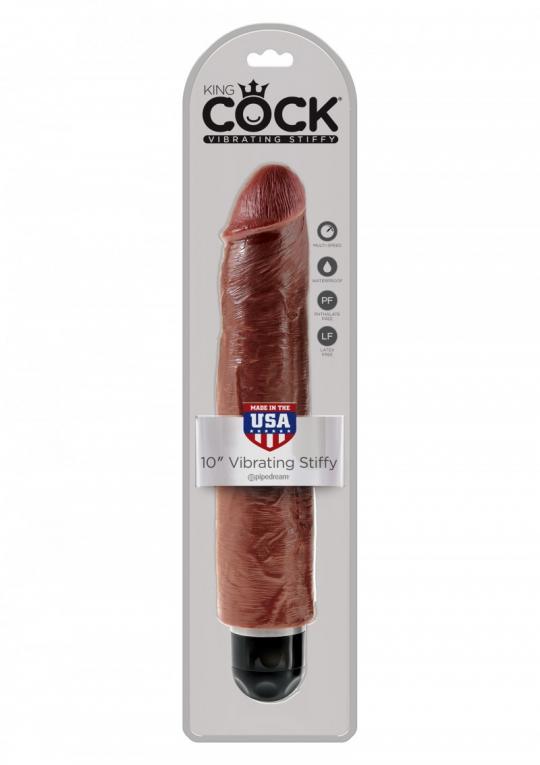 Vibratore realistico maxi grande nero big king cock dildo fallo anale vaginale impermeabile 10 brown