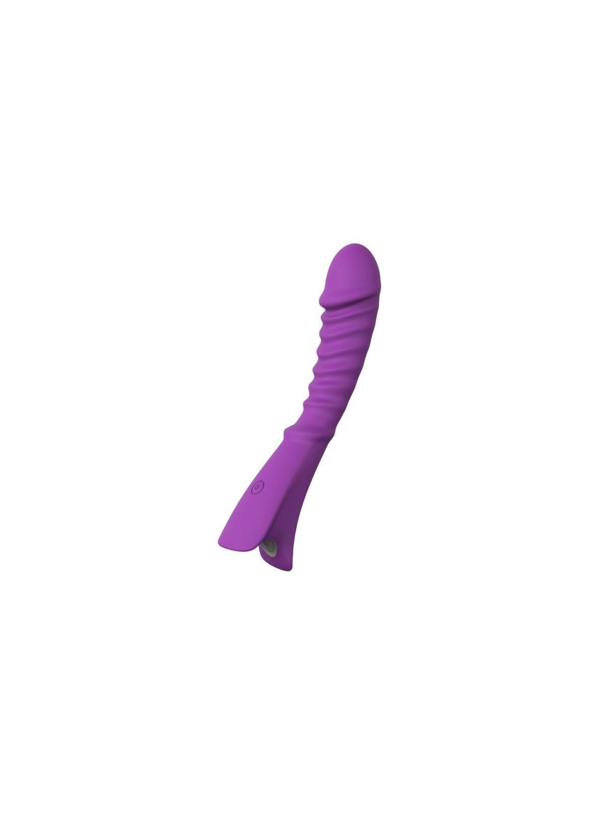 Vibratore realistico vaginale anale dildo fallo vibrante stimolatore in silicone plot real wave